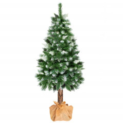 Vianočný stromček Borovica zasnežená na kmienku 220 cm