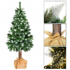 Vianočný stromček Borovica zasnežená na kmienku 220 cm
