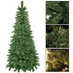 Vianočný stromček Jedľa zelená 220 cm