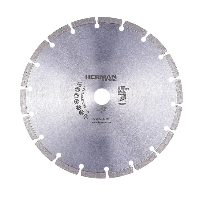 Diamantový kotúč BD-20 Agressa 230 mm