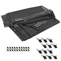 Dverová sieťka proti hmyzu s magnetmi 95x215 cm, antracit