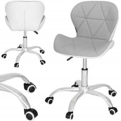 Kancelárska stolička ergonomická SPRINGOS HF0023 sivo-biela Kancelárska stolička ergonomická SPRINGOS HF0023 sivo-biela
