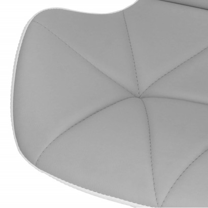 Kancelárska stolička ergonomická SPRINGOS HF0023 sivo-biela Kancelárska stolička ergonomická SPRINGOS HF0023 sivo-biela