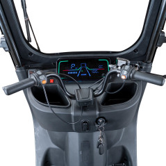 E-trojkolka PILOT 3070A, biela