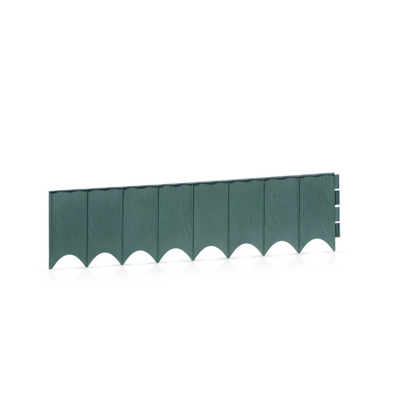 Záhradná palisáda 595 cm Garden Fence, zelená