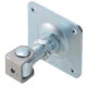 Záves nastaviteľný M20 s platňou 100x100 mm