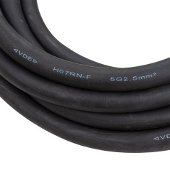 Predlžovací kábel IP44 H07RNF 16A 5x2,5mm2 25 m