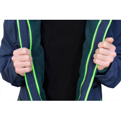 Bunda s fleece mikinou 3v1, membrána 10000 PREMIUM, veľkosť M