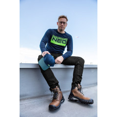Pracovné nohavice s 5 vreckami DENIM čierne, veľkosť XXL