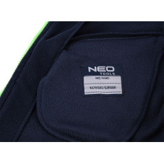 Prémiová pracovná mikina fleece, výstuhy z Cordury, veľkosť XXL