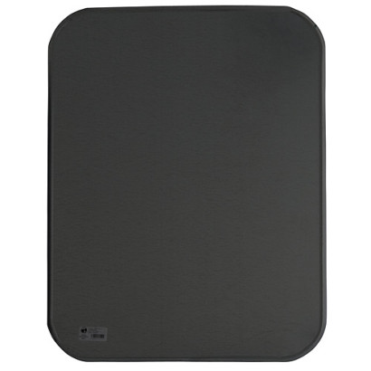 Plechová podložka 500x650 mm pod sporák, krbové kachle, lakovaná