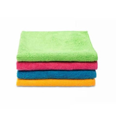 Mikrovláknová utierka 30x30 cm Microfibre Colors, 4 ks