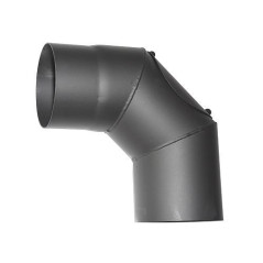 Koleno na spájanie rúr dymovodu s čistiacim otvorom HS.CO 090/150/2,0 mm