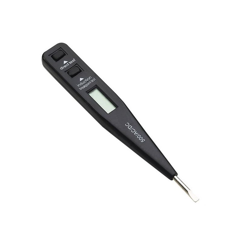 Skúšačka AC 12 - 230 V, LCD displej