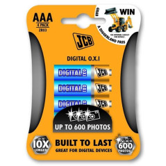 DIGITAL O.X.I. alkalická batéria LR03 AAA, balenie 4 ks