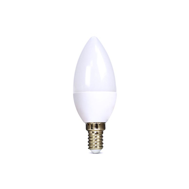 LED žiarovka E14, 6 W, 4000 K, 510 lm, sviečka