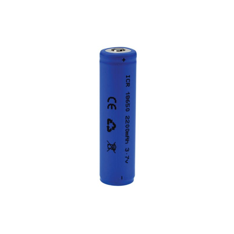 Li-Ion akumulátor typ 18650, 3,7 V / 2200 mAh