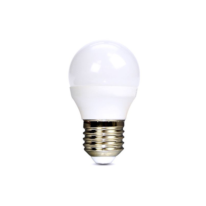 LED žiarovka E27, 6 W, 3000 K, 510 lm, miniglobe