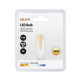 LED žiarovka G9, 4,5 W, 3000 K, 400 lm, valcová