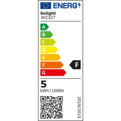 LED žiarovka G9, 4,5 W, 3000 K, 400 lm, valcová
