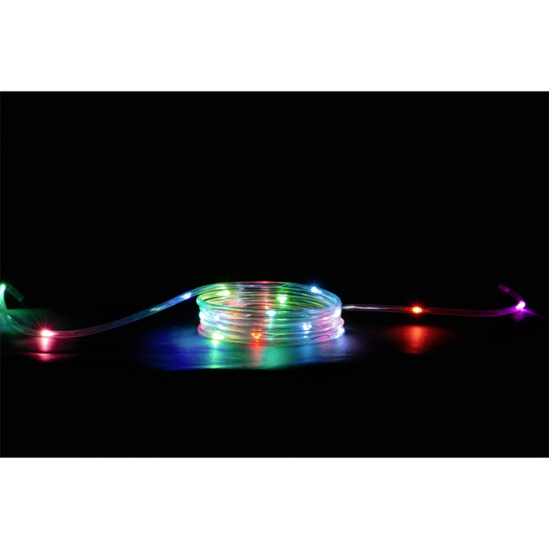 LED svetelná reťaz USB, 3 m, farebná