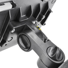 LED reflektor Quick, 10 W, 850 lm, 4000 K, IP65, čierny