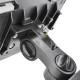 LED reflektor Quick, 10 W, 850 lm, 4000 K, IP65, čierny