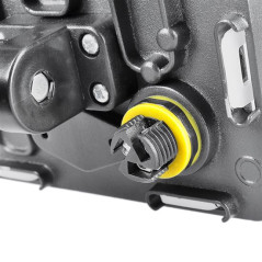 LED reflektor Quick, 10 W, 850 lm, 4000 K, IP65, čierny
