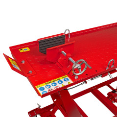 Hydraulická zdvíhacia plošina na motocykle 450 kg