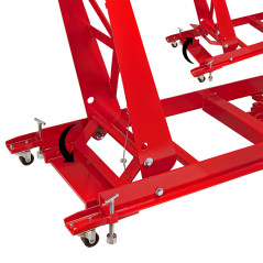 Hydraulická zdvíhacia plošina na motocykle 450 kg