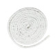 Tesniaca šnúra 12x12 mm na sklo, dvere, krby, kachle, biela, 2 metre