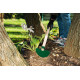 Motyka srdcová stredná, s drevenou násadou 205/1200