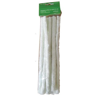 Okrúhly knôt do fakle 12 cm Wick12, 10 ks