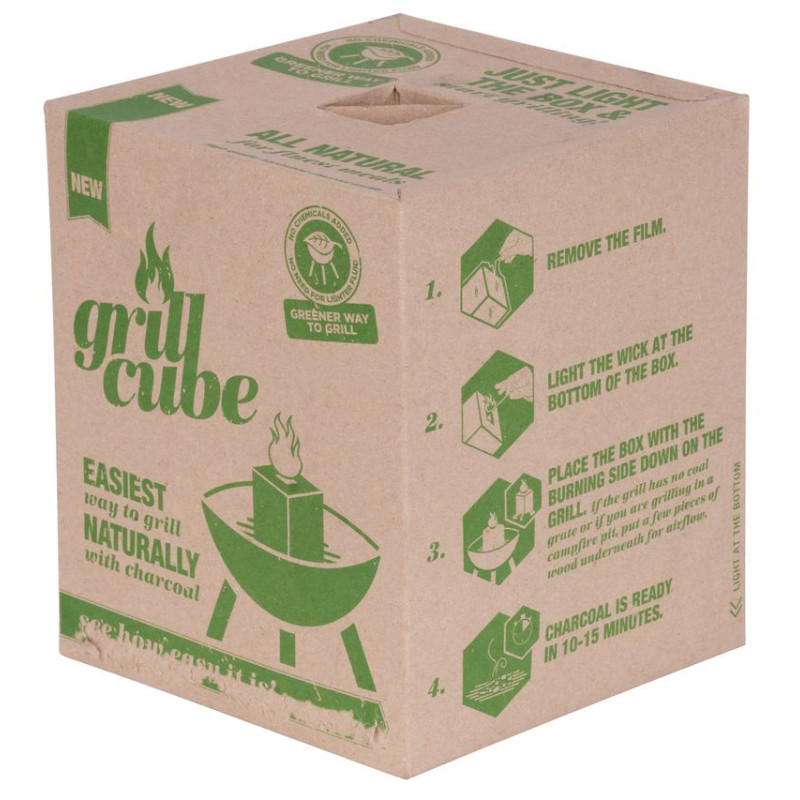 Drevené uhlie GrillCube EASY BBQ, 5,4 l