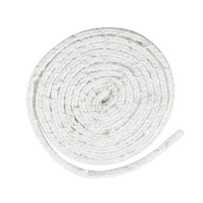 Tesniaca šnúra 10 mm x 2 m na sklo, dvierka na krby, biela
