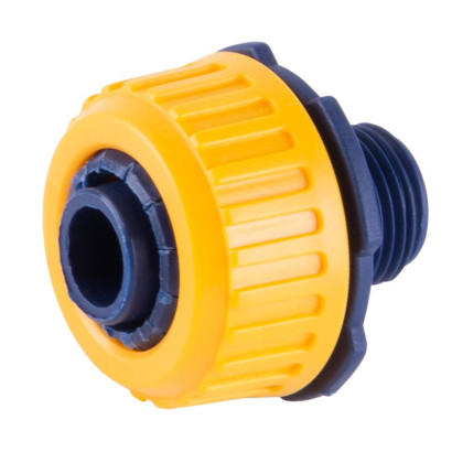 Spojka na záhradné hadice 1/2" - 3/4" vonkajší závit
