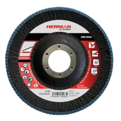 Lamelový kotúč na nerez 125 mm/P40 LR-10 Area zirconia