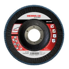 Lamelový kotúč na nerez 125 mm/P120 LR-10 Area zirconia