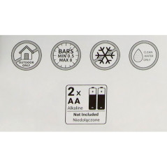 Elektronické ovládanie zavlažovania 2-cestné White Line
