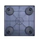 Pojazdná podložka 390 mm Mobile Platform Square, antracit