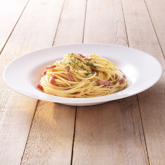 Tanier na cestoviny 28,5 cm Spaghetti Friends Time White
