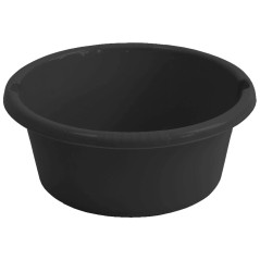 Plastový lavór 7 l Selma, čierny