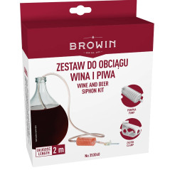 Hadička 2 m na stáčanie vína s pumpou