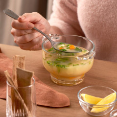 Sklenená miska na bujón 14 cm Soupy
