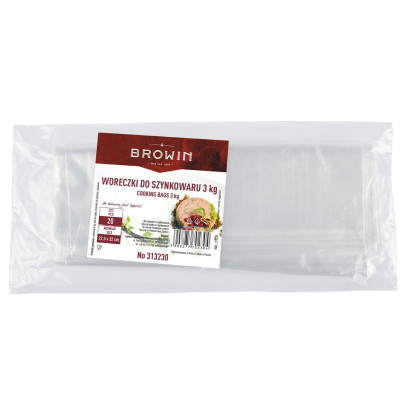 Fóliové vrecká do šunkovaru 3 kg, 20 ks