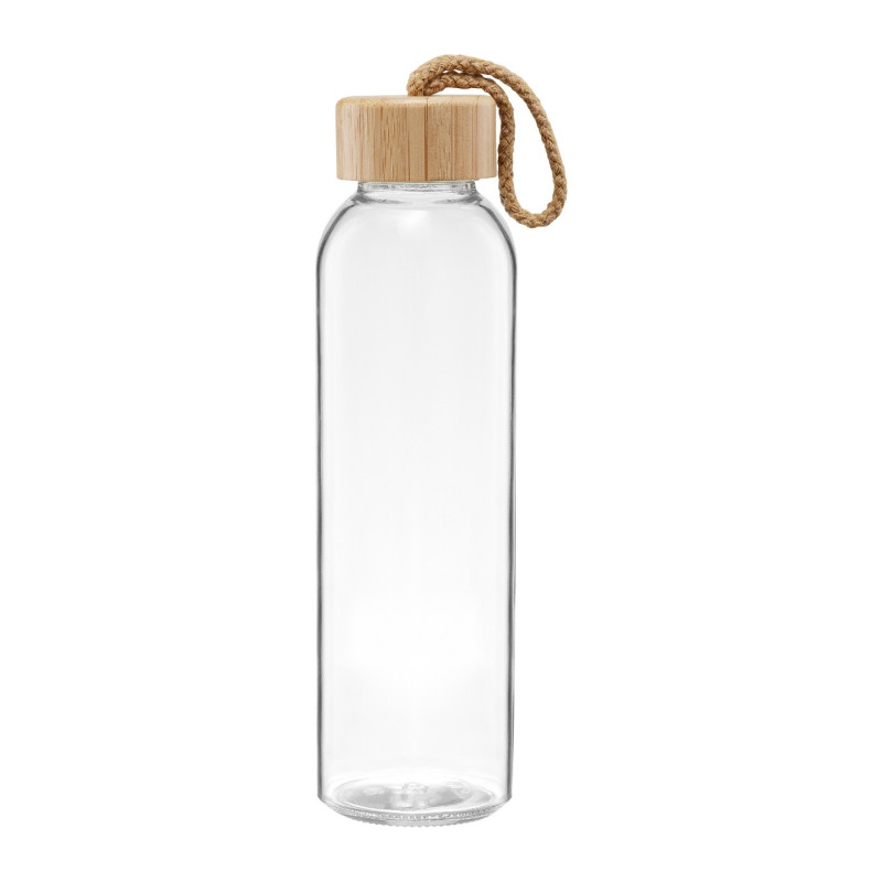 Sklenená fľaša na vodu 500 ml Natural