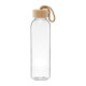 Sklenená fľaša na vodu 500 ml Natural