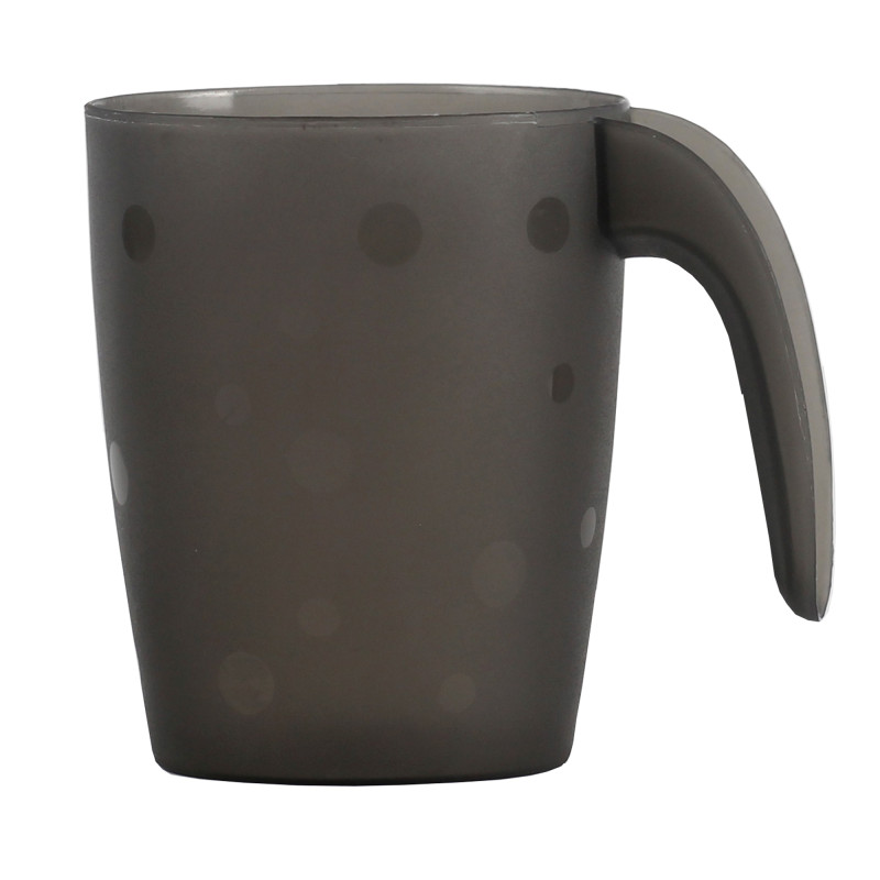 Plastový hrnček 200 ml Pola, sivý