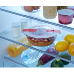 Okrúhla sklenená nádoba 350 ml s vekom Cook&Heat