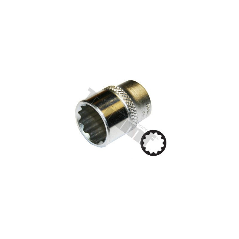 Nástrčkový kľúč 12-hran 21 mm 1/2"